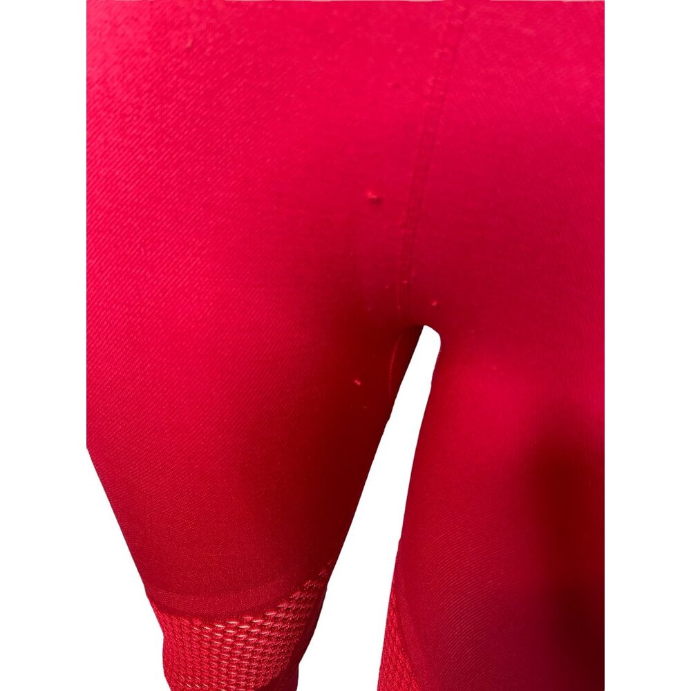 Fabletics Red Workout Suit Small - image 5